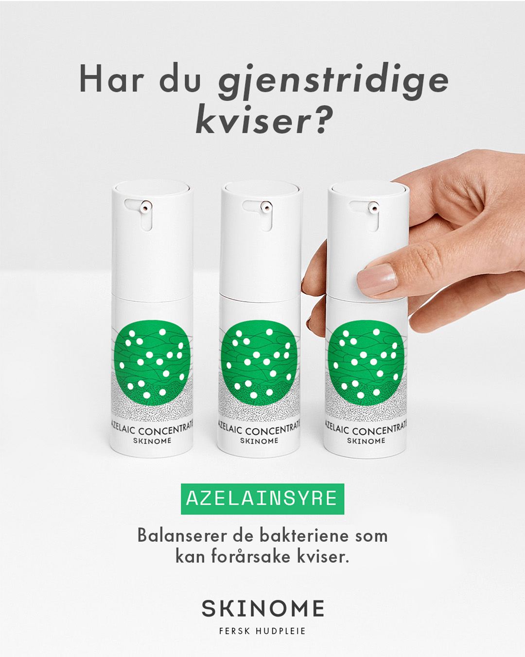 Skinome Facebook ad