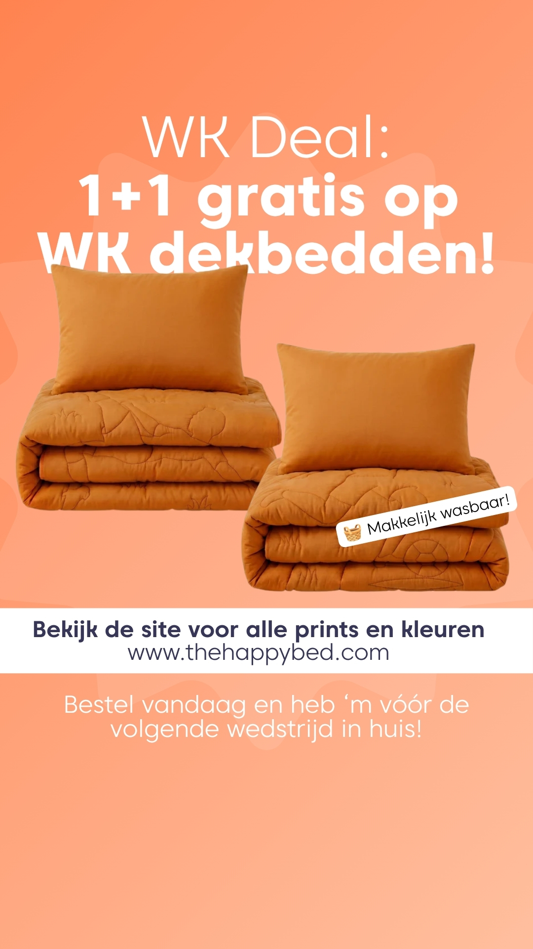 HappyBed Facebook ad