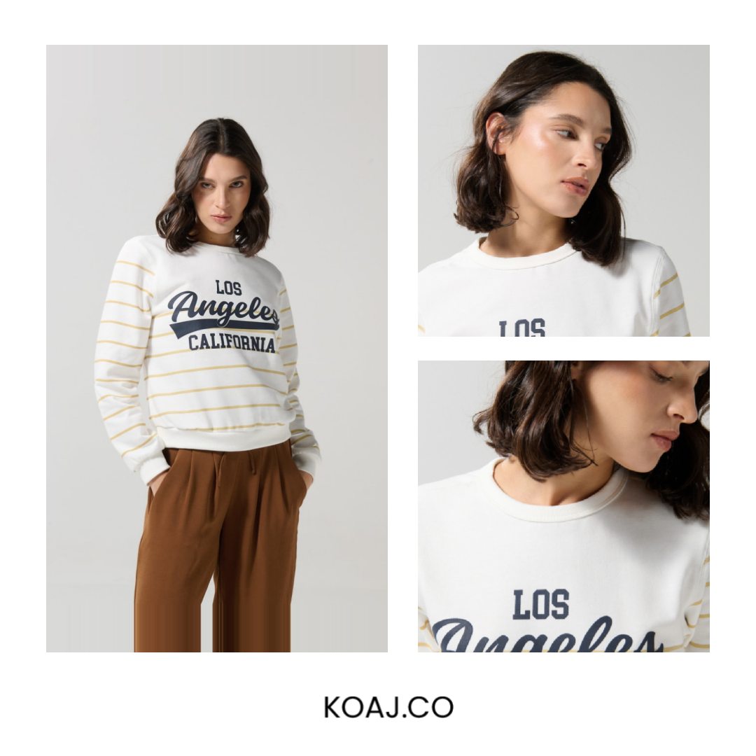 KOAJ Facebook ad: El buzo perfecto para cada ocasión está en.
