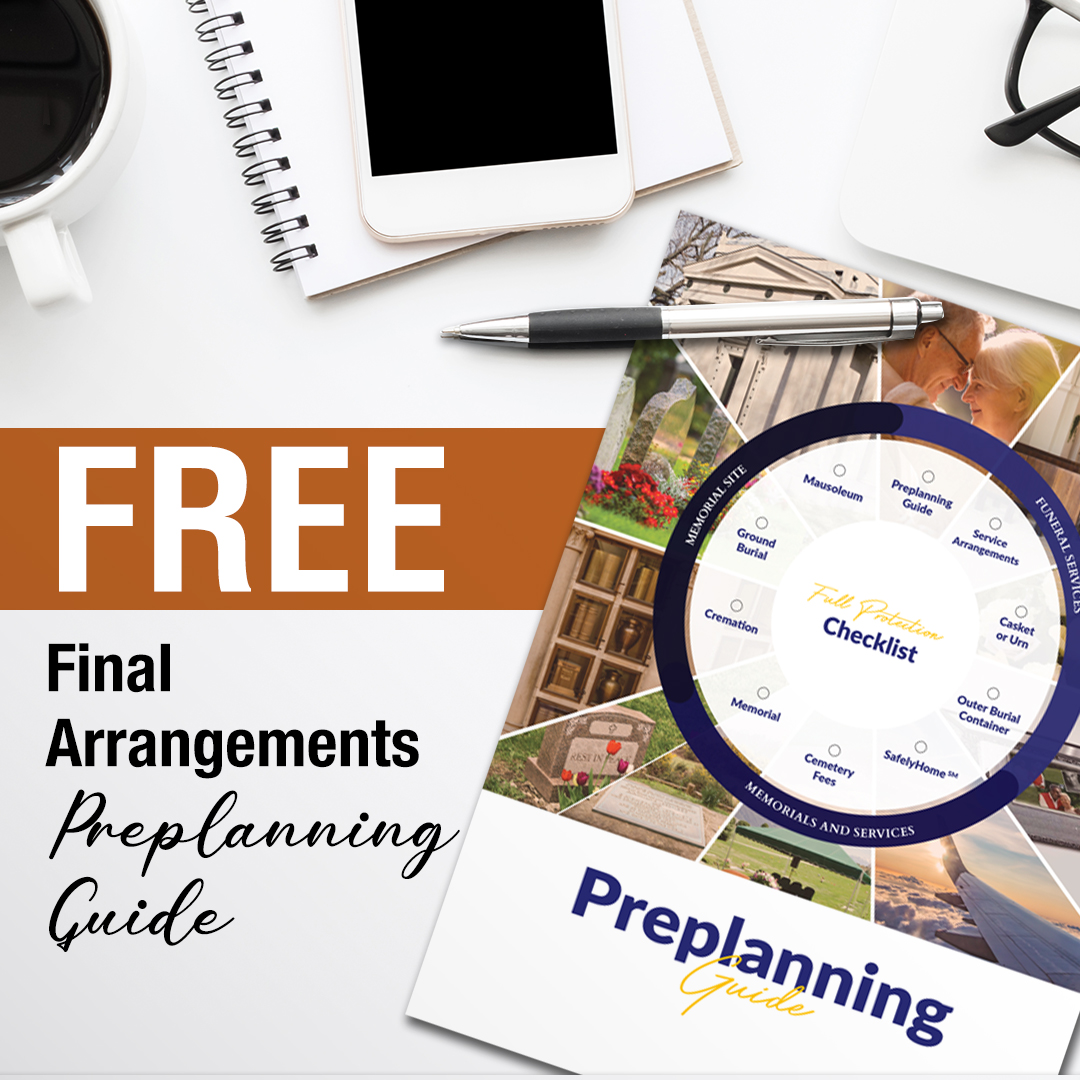 Mountain View Funeral Home & Cemetery Facebook ad: Free Planning Guide