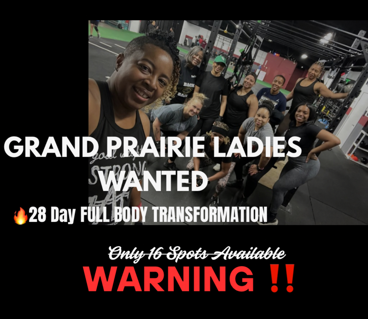 Head2Toe Fitness Studio Facebook ad: 28 Day get Toned Challenge