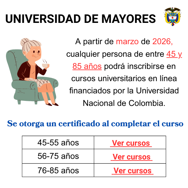 Online Education Facebook ad: Nunca es tarde para aprender