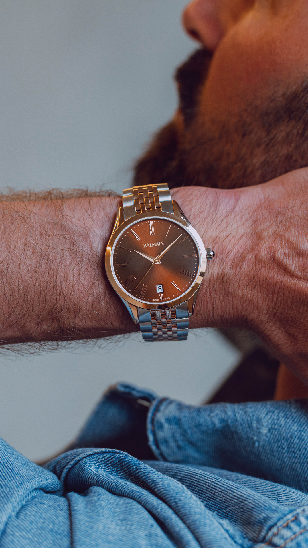 Balmain Watches Facebook ad