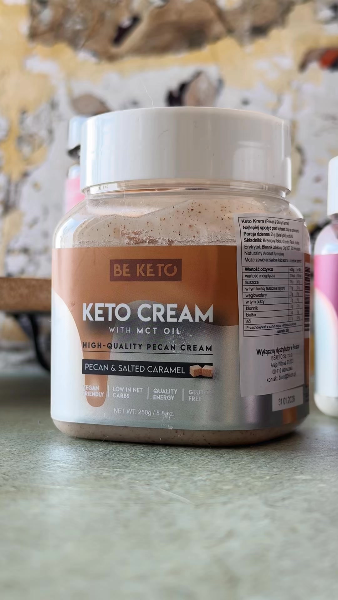 BeKeto Global Facebook ad: Cremas Keto sin azúcar añadido