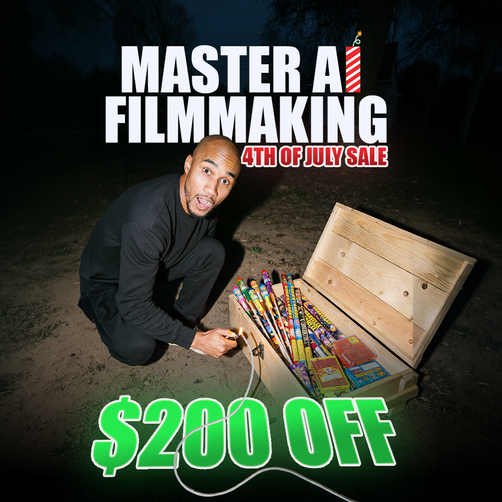Lorien Dean Facebook ad: Learn AI Filmmaking in Hours, NOT Weeks (Launch Sale)