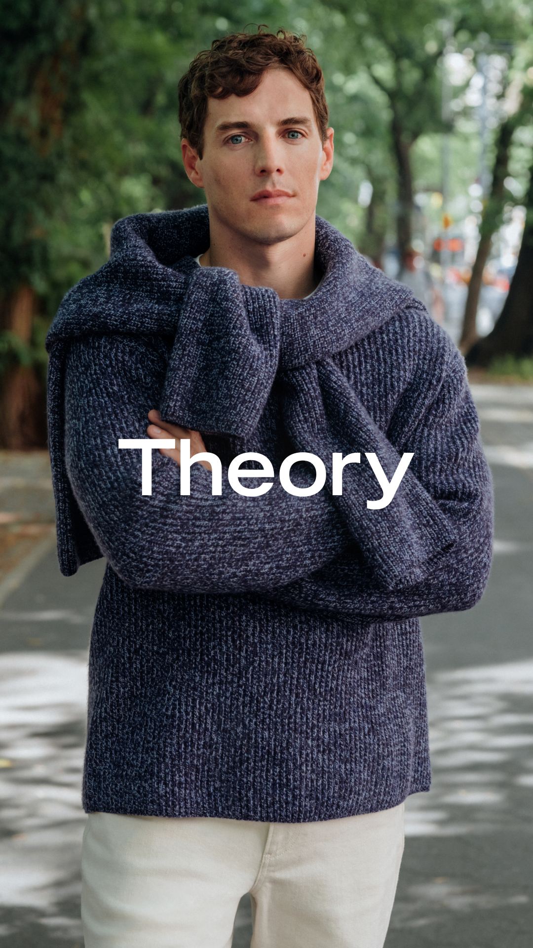 Theory Facebook ad