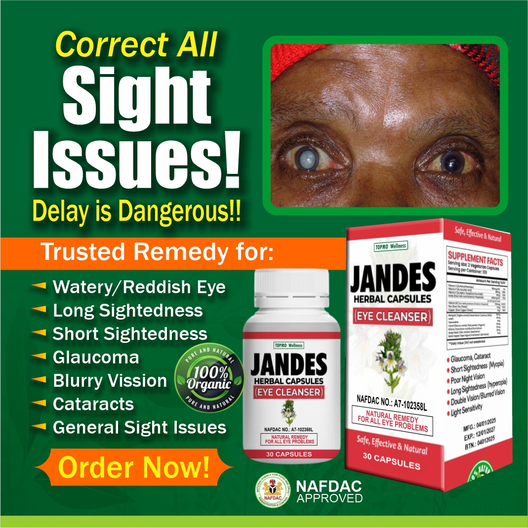 Herbal Solution Facebook ad: The Eye herbal secret they don't want you to know; See…
