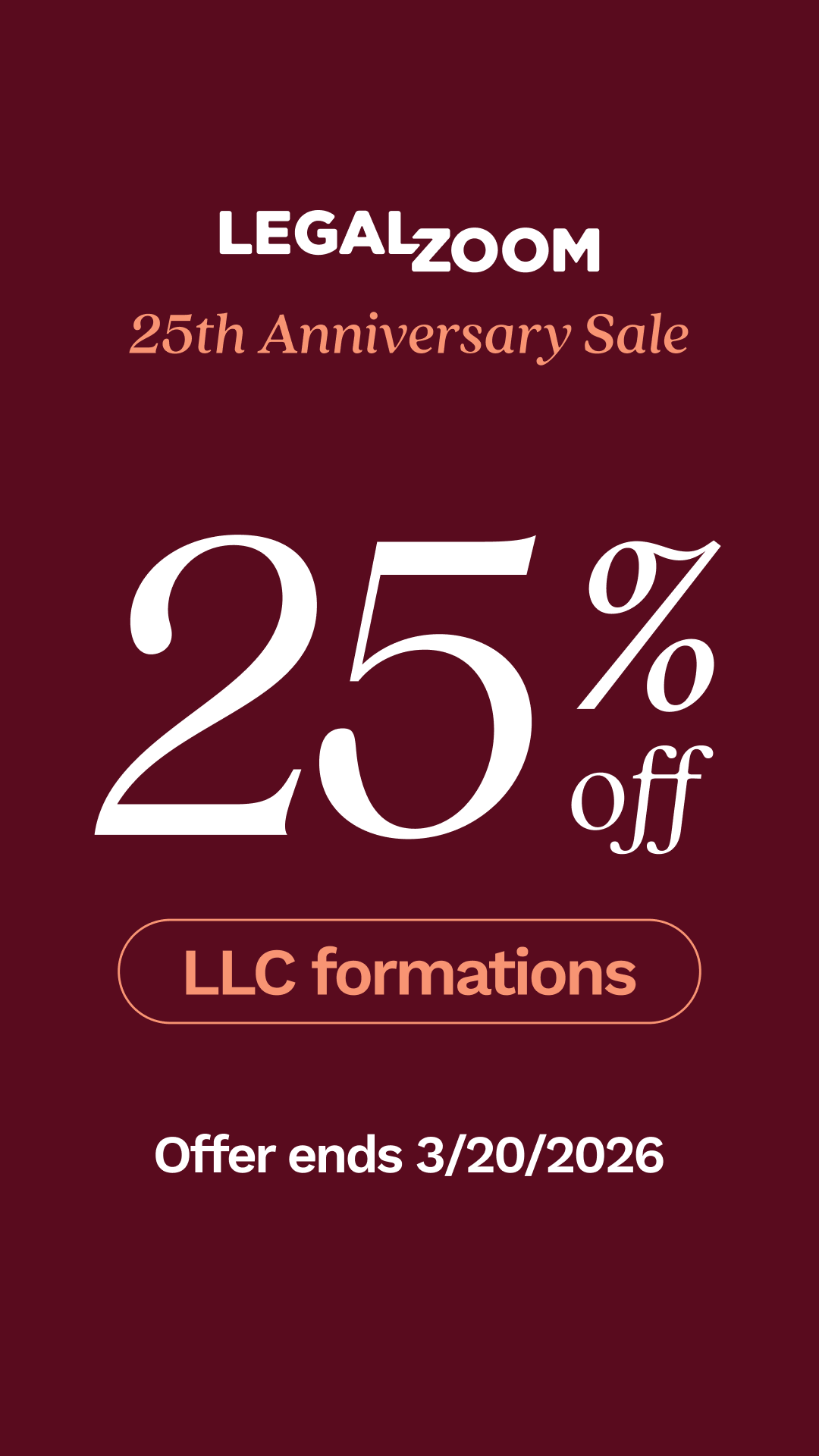 LegalZoom Facebook ad