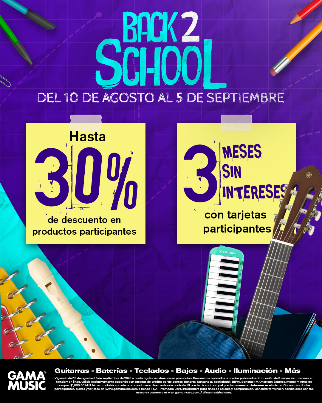 Gama Music Facebook ad