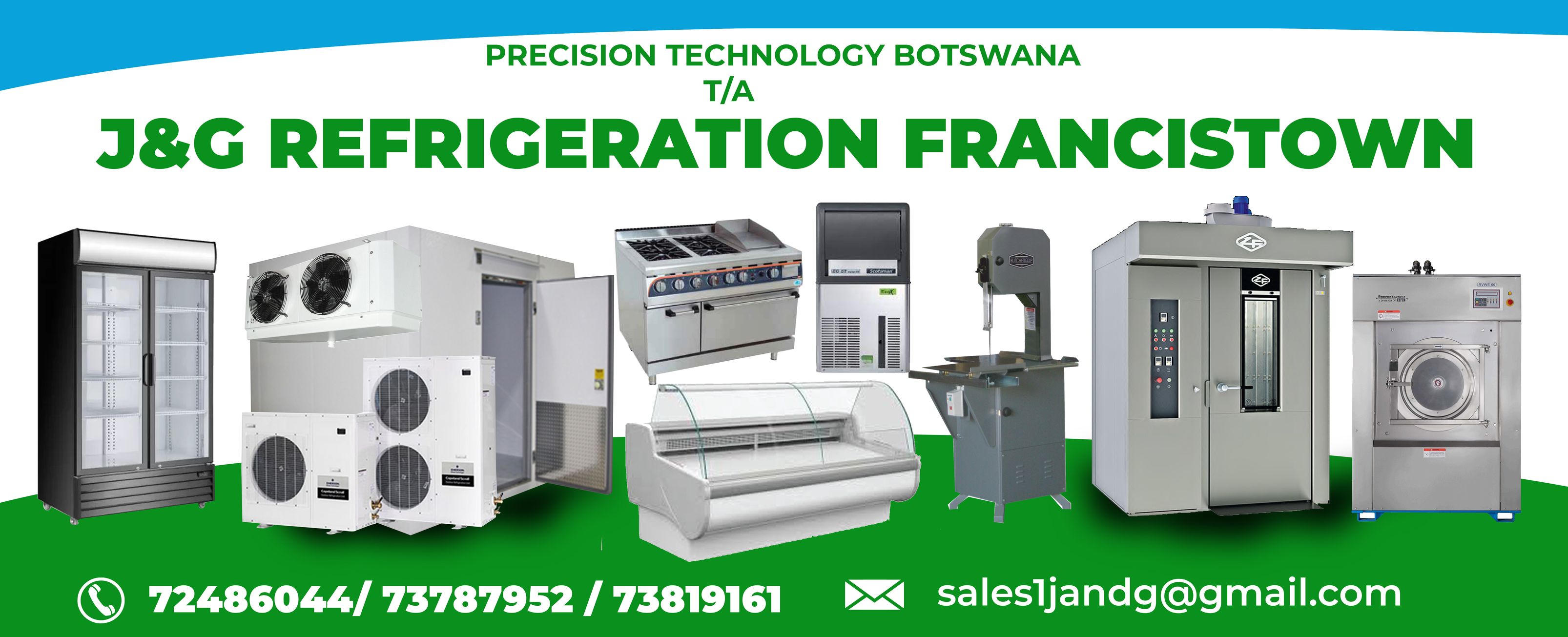 J&G Refrigeration Francistown Facebook ad