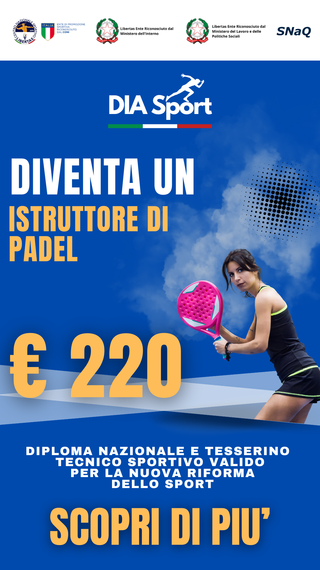 DIA Sport Facebook ad