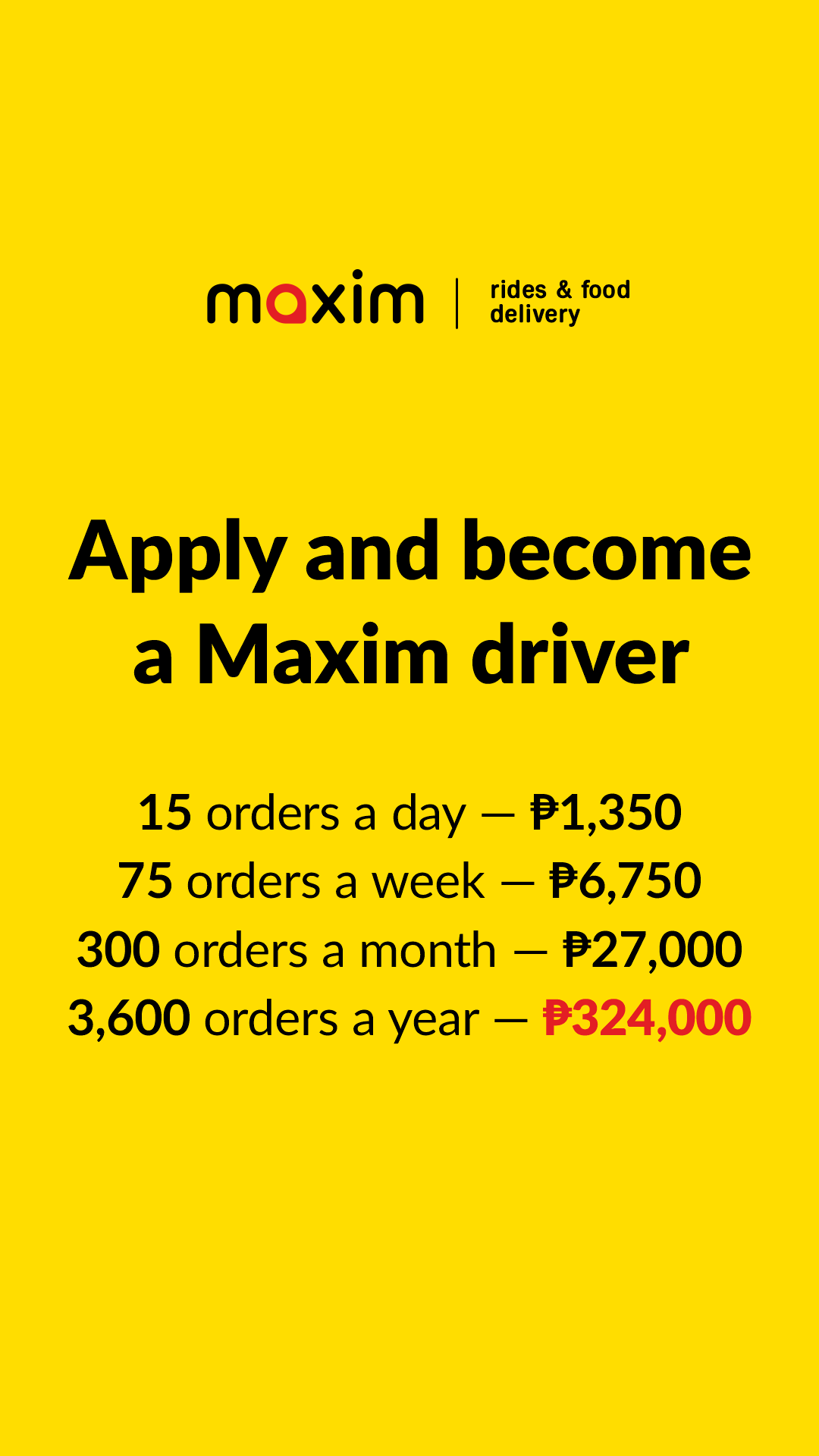 Maxim - rides&food delivery. Cagayan de Oro Facebook ad from Jun 9, 2026
