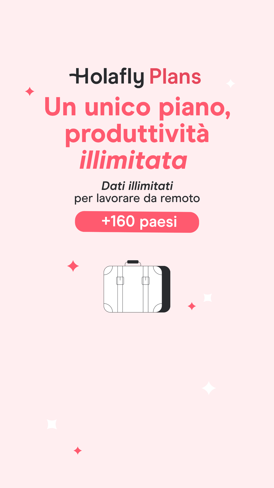 Holafly Italian Facebook ad