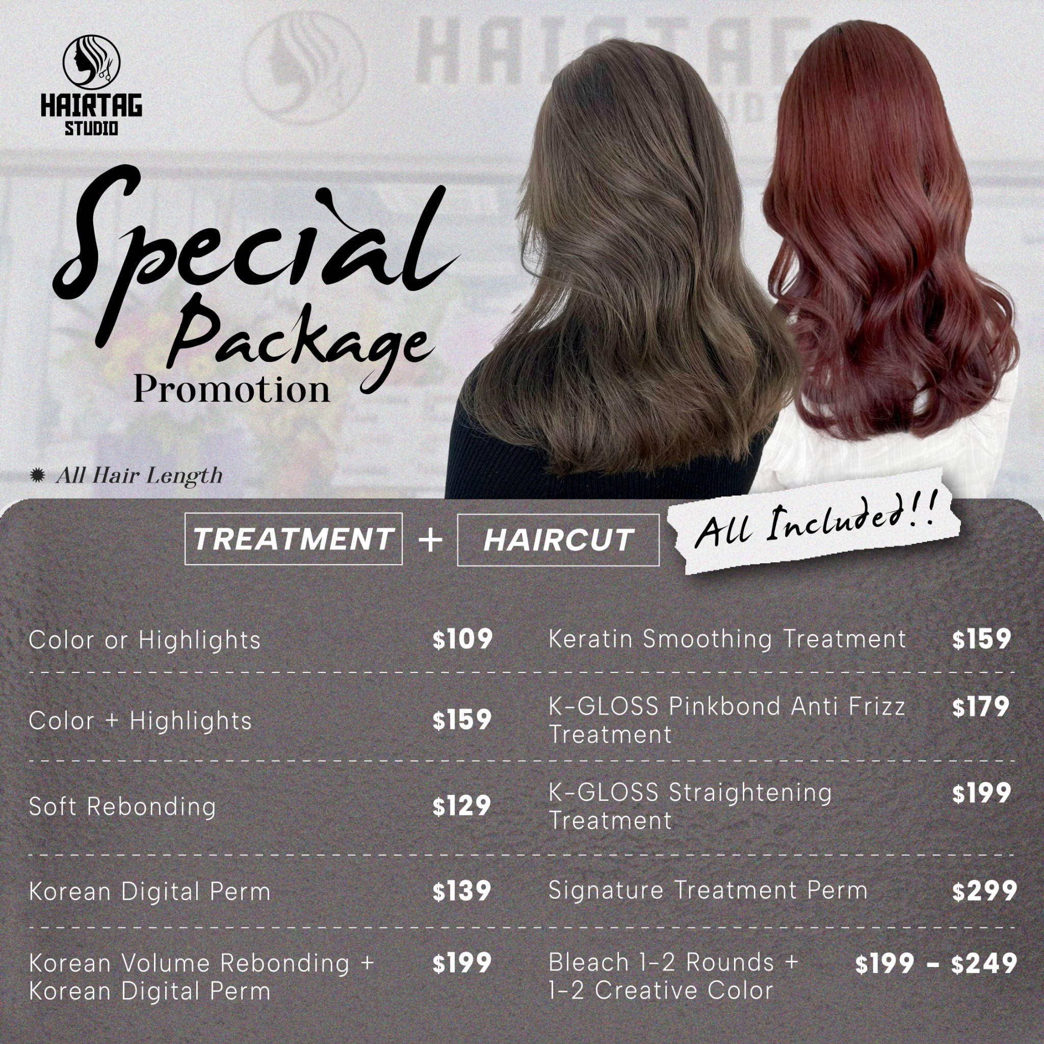 Hairtag Studio SG Facebook ad
