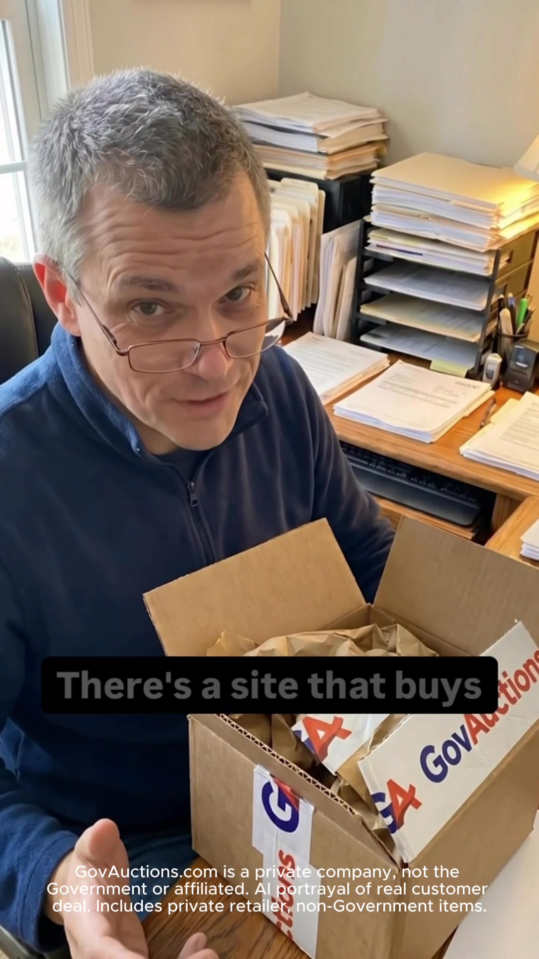 GovAuctions.com Facebook ad: Explore Real Surplus Auctions
