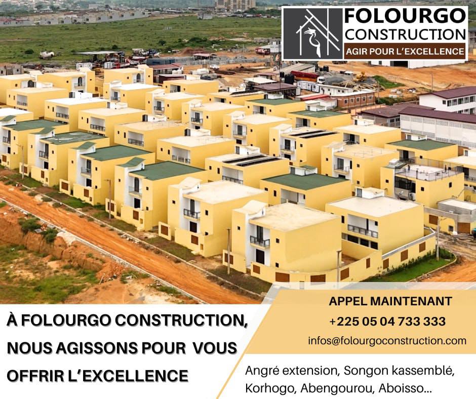 Folourgo Construction Facebook ad: Nous visons à vous offrir l'excellence en vous…