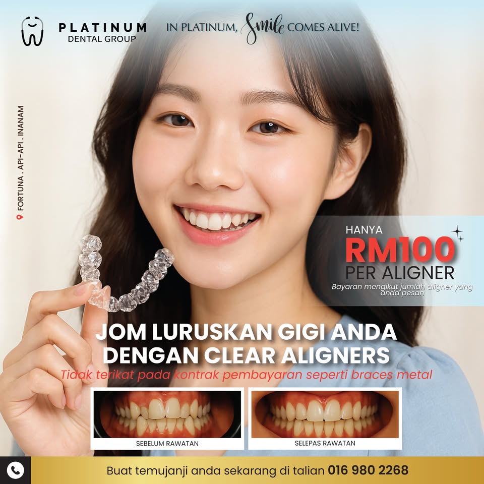 Platinum Dental Group Facebook ad: Your Smile, Your Pace