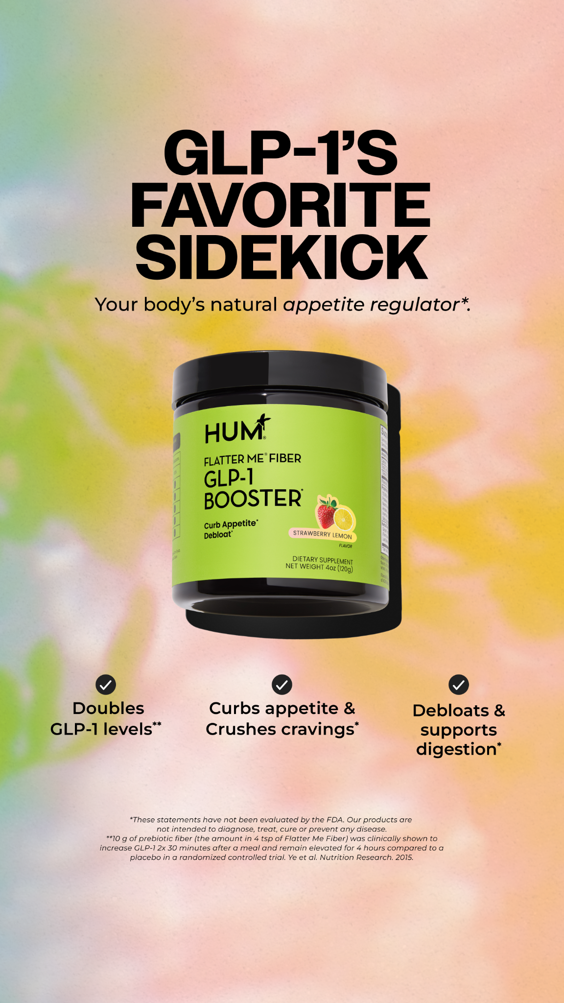 HUM Nutrition Facebook ad