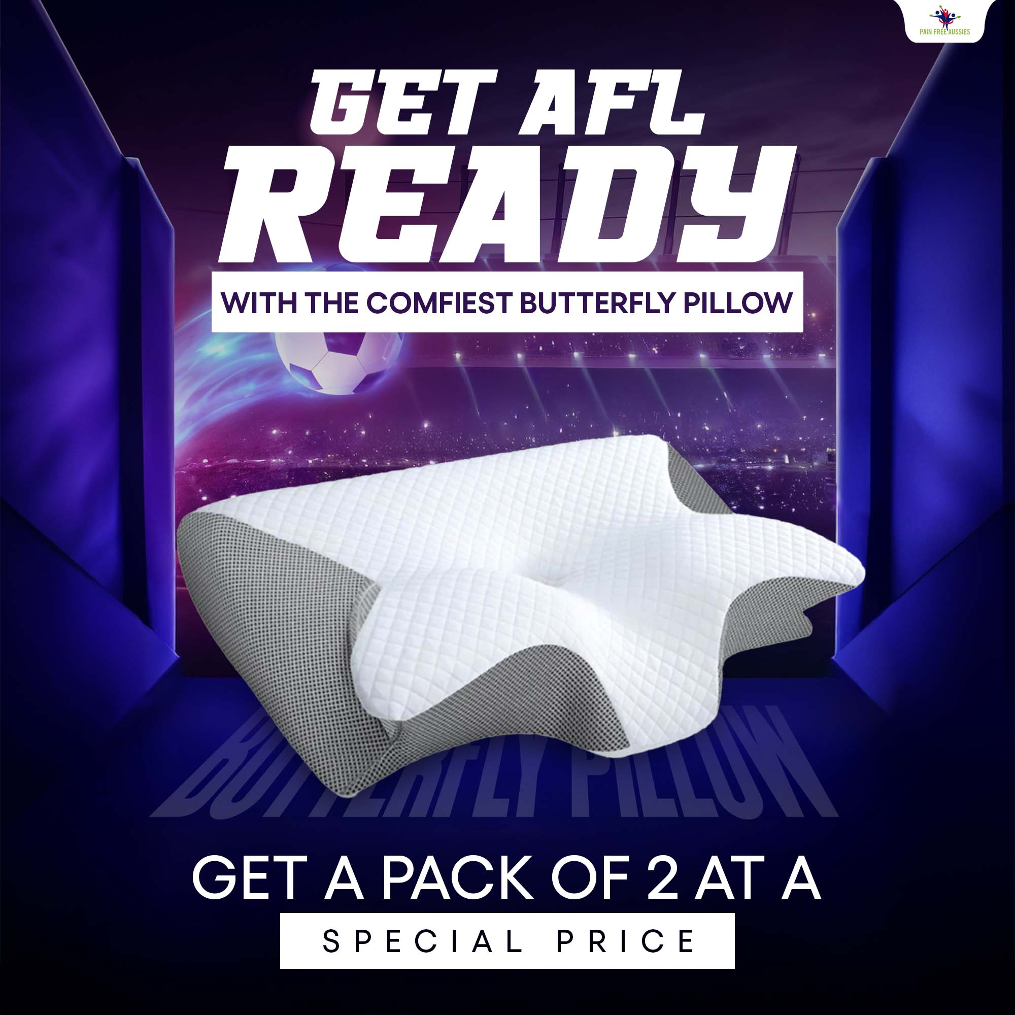 Pain Free Aussies Facebook ad