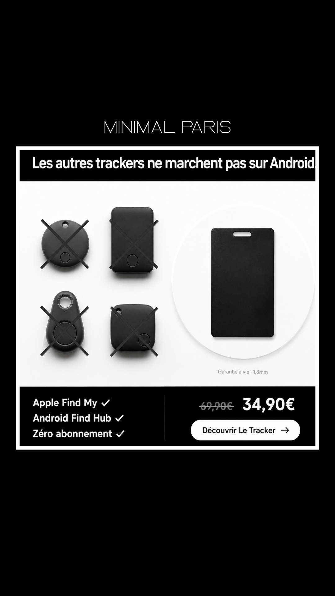 Minimal Paris Facebook ad from Jul 3, 2026