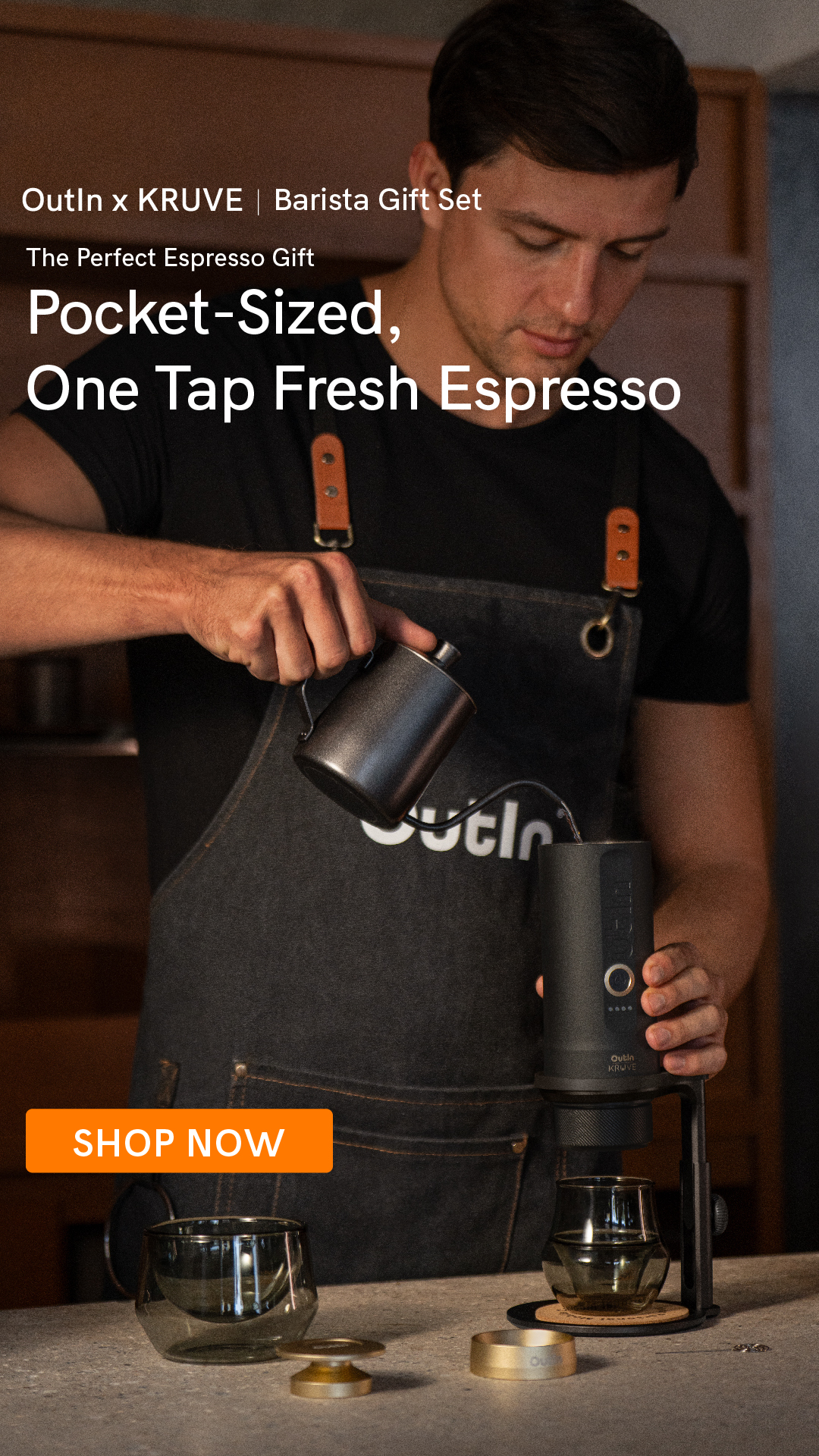 Outin Portable Electric Espresso Machine Facebook ad