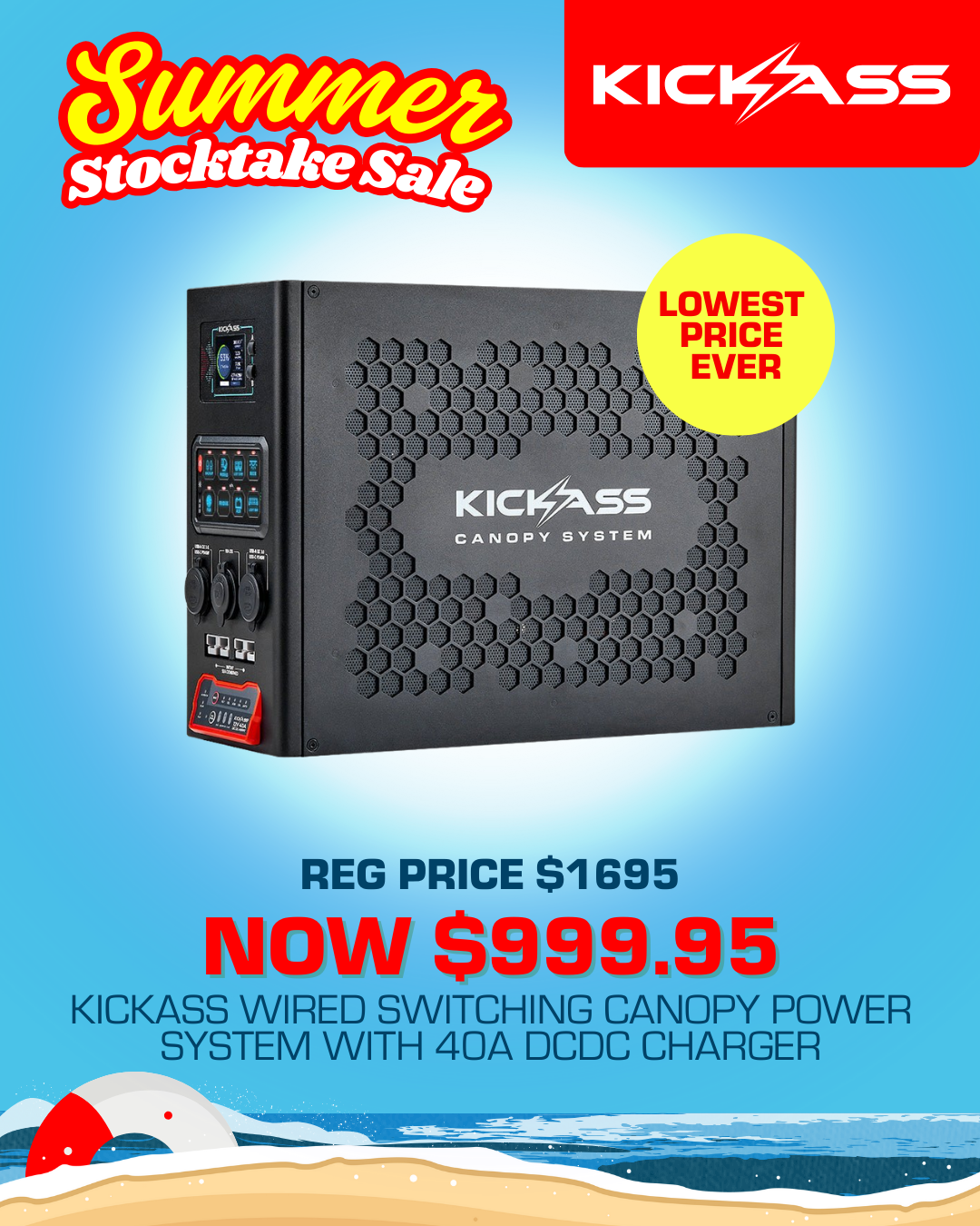 KickAss Products Facebook ad