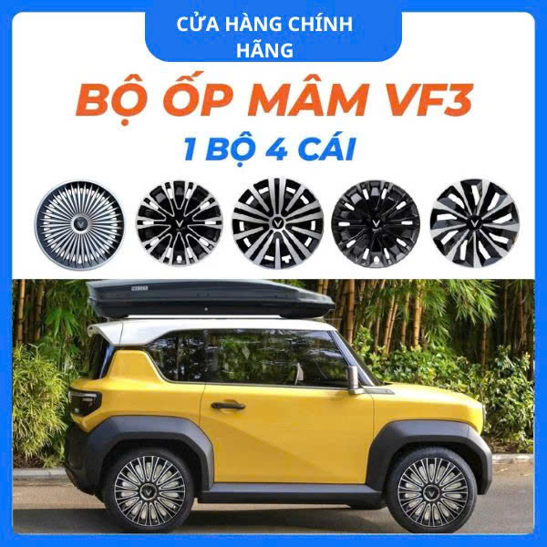 Chuyên Sỉ Lẻ Phụ Kiện Ô tô Vinfast Facebook ad: ** Ốp Lazang Đẳng Cấp Cho VinFast VF3…