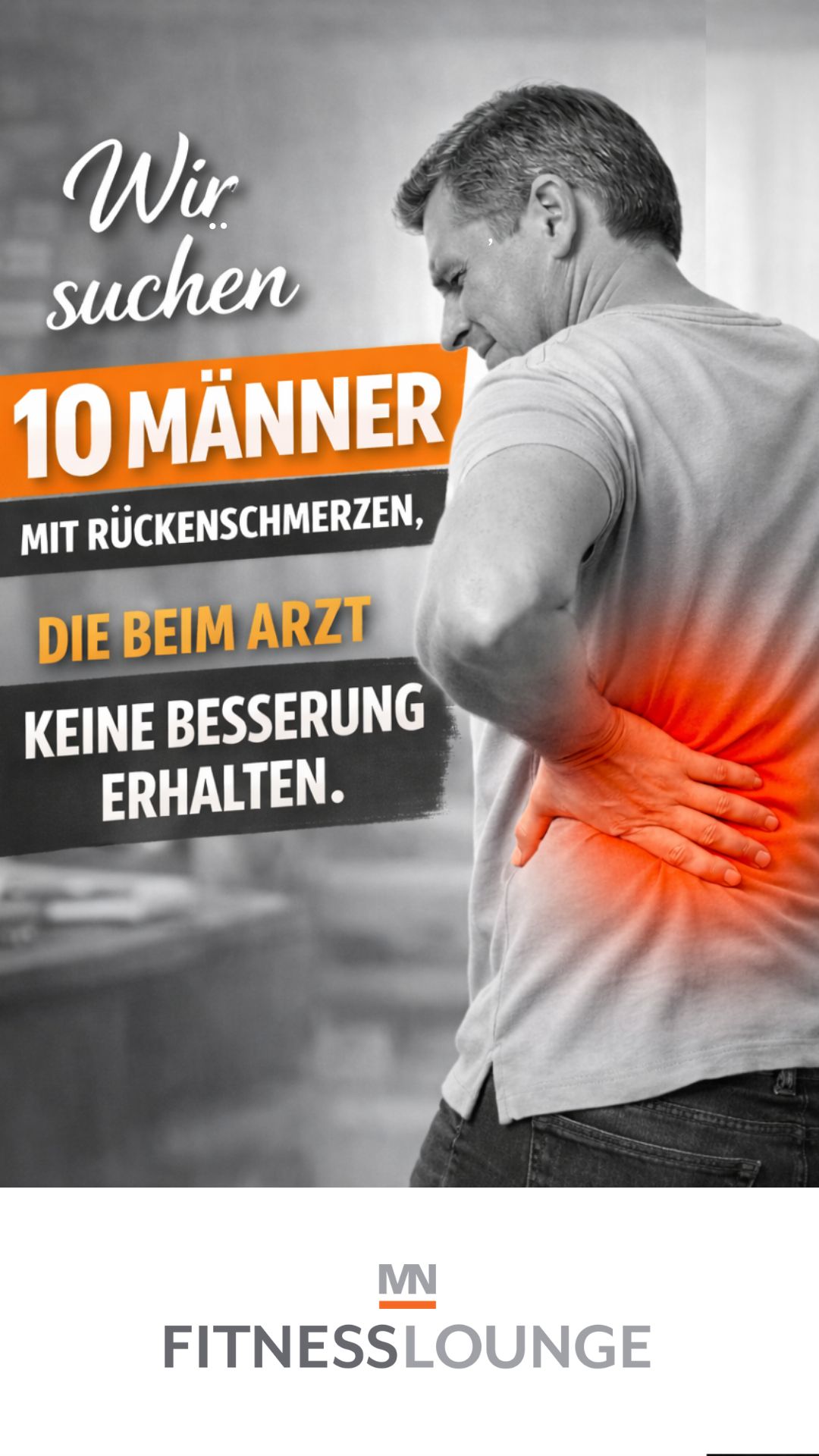 MN Fitnesslounge Facebook ad