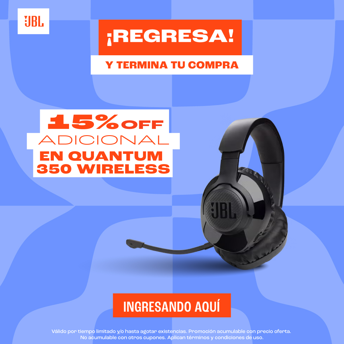 JBL Colombia Facebook ad: Termina tu compra