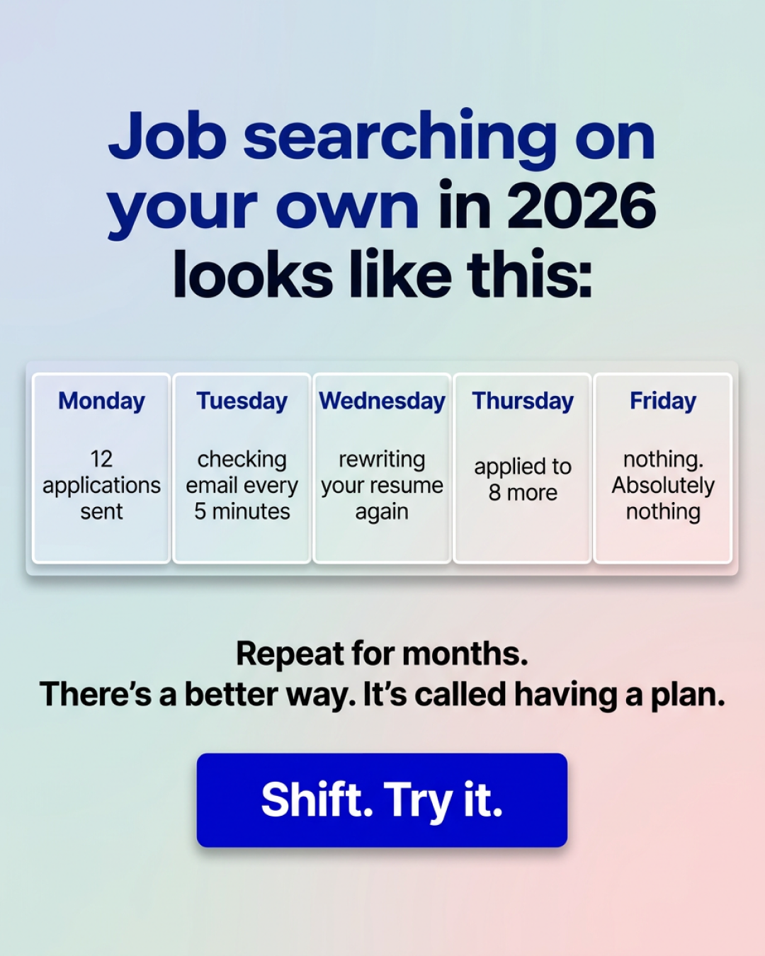 Shift - Transform Your Career Facebook ad