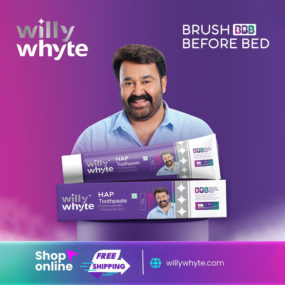 WillyWhyte Toothpaste Facebook ad: Give your teeth the care they truly deserve…
