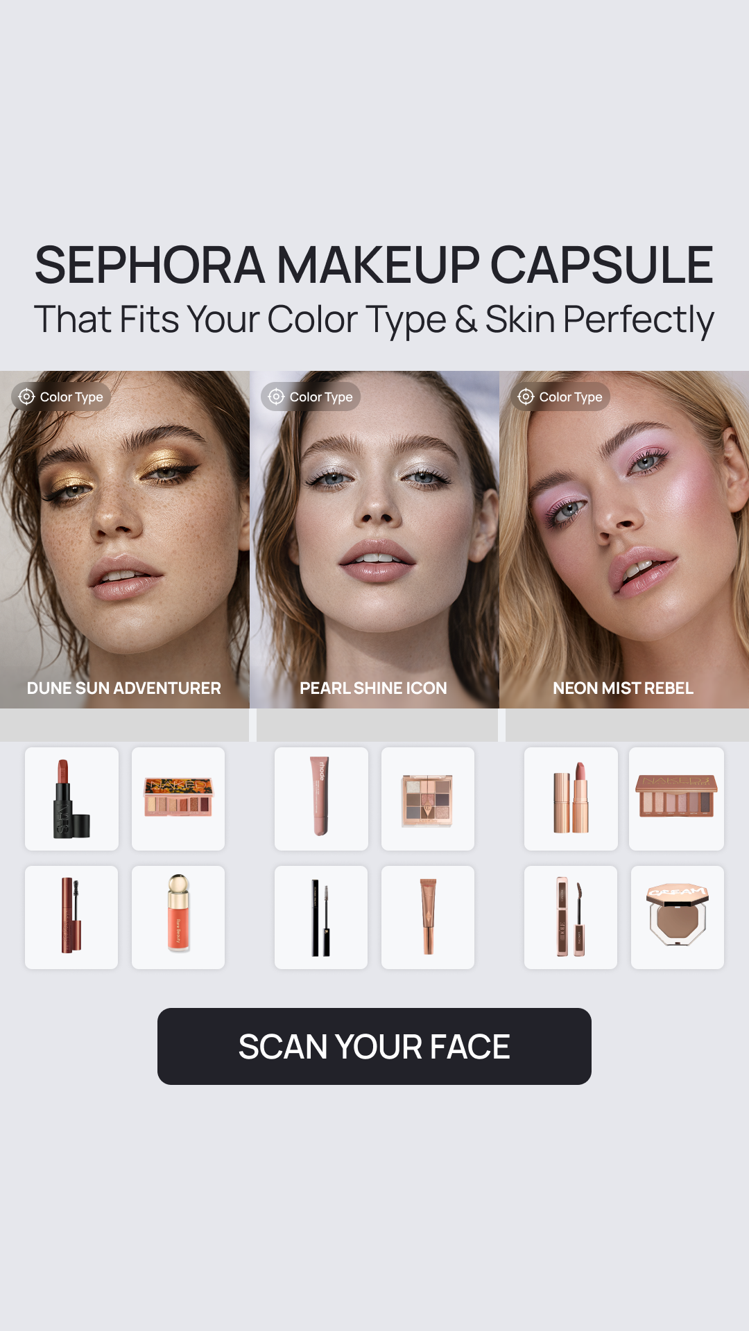 Beauty Transformation Program Facebook ad
