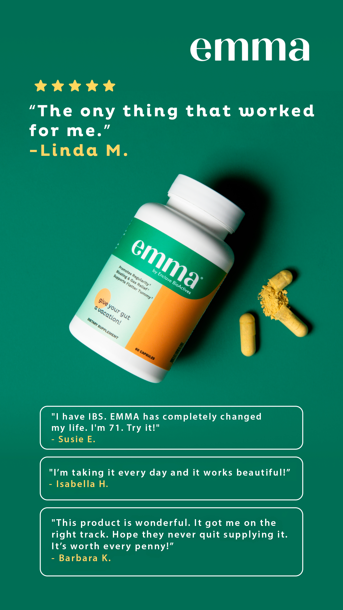 Emma Facebook ad