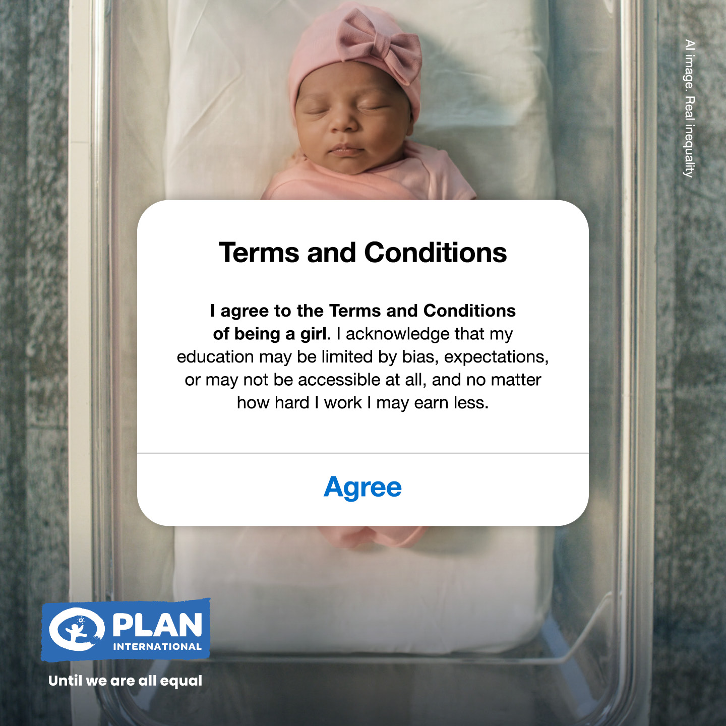 Plan International UK Facebook ad from May 5, 2026