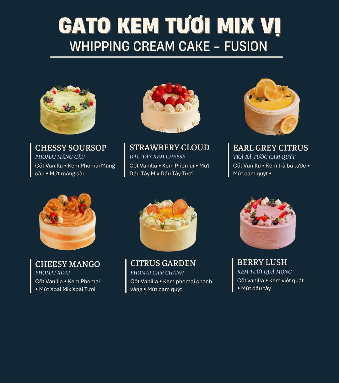 Tiệm bánh Panacota Facebook ad