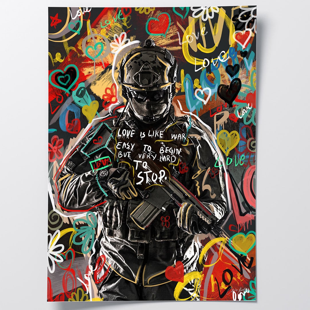 Criss Bellini Facebook ad: Hi, I’m Criss, artist & founder of Criss…