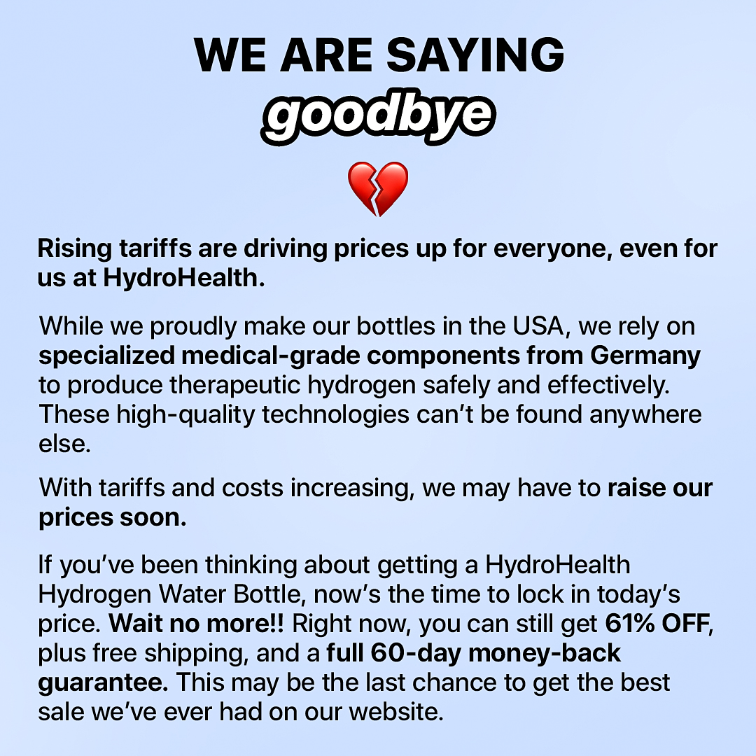 Hydrohealth Facebook ad