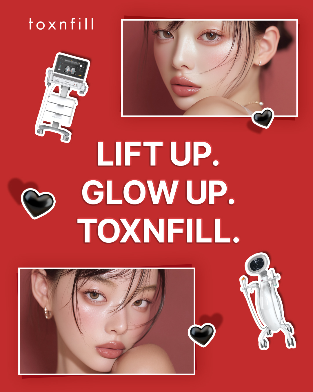 Toxnfill Global Facebook ad: Book now | Toxnfill Global Beauty Clinic