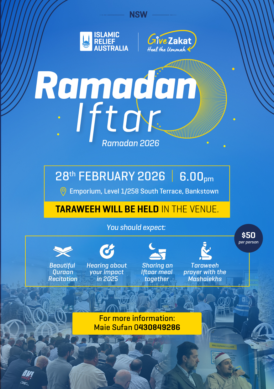 Islamic Relief Australia Facebook ad