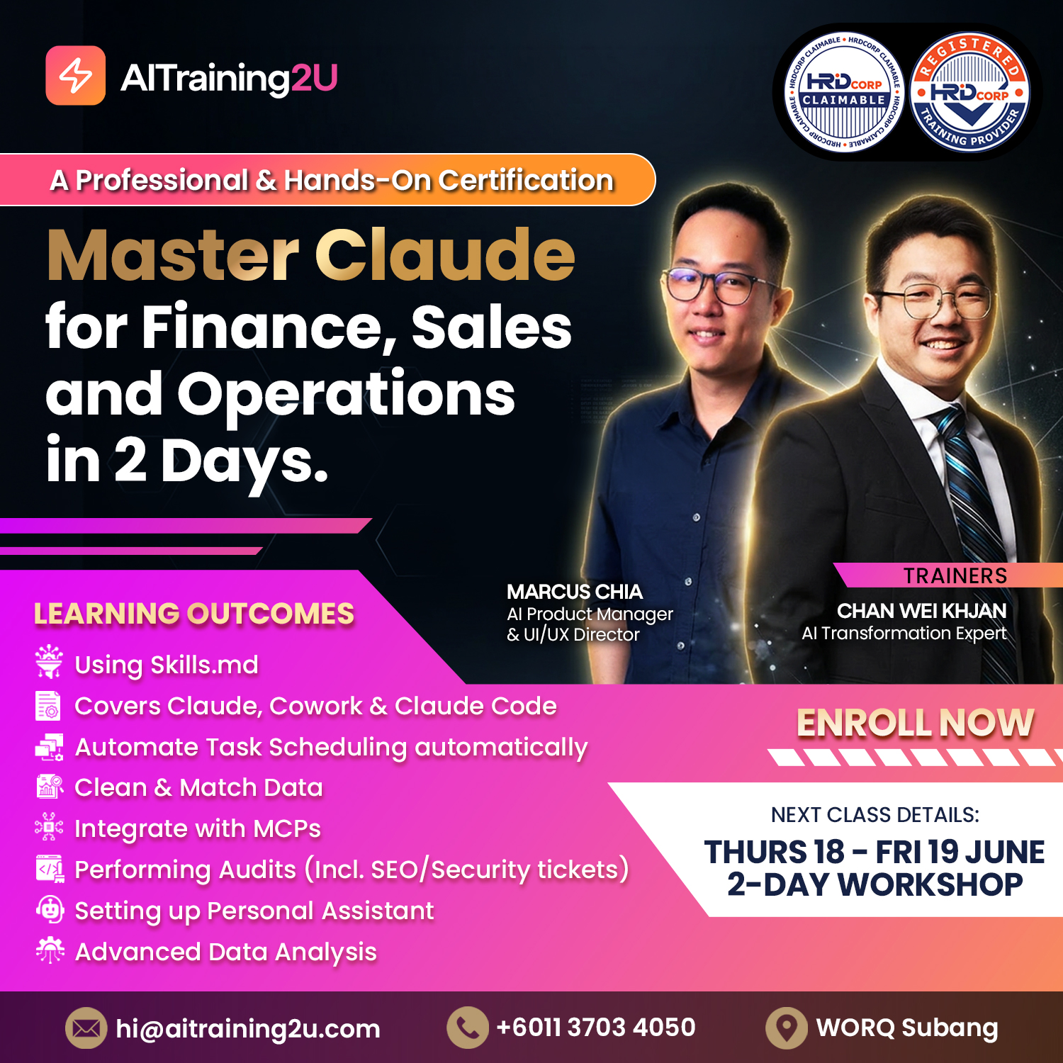 AITraining2U Facebook ad