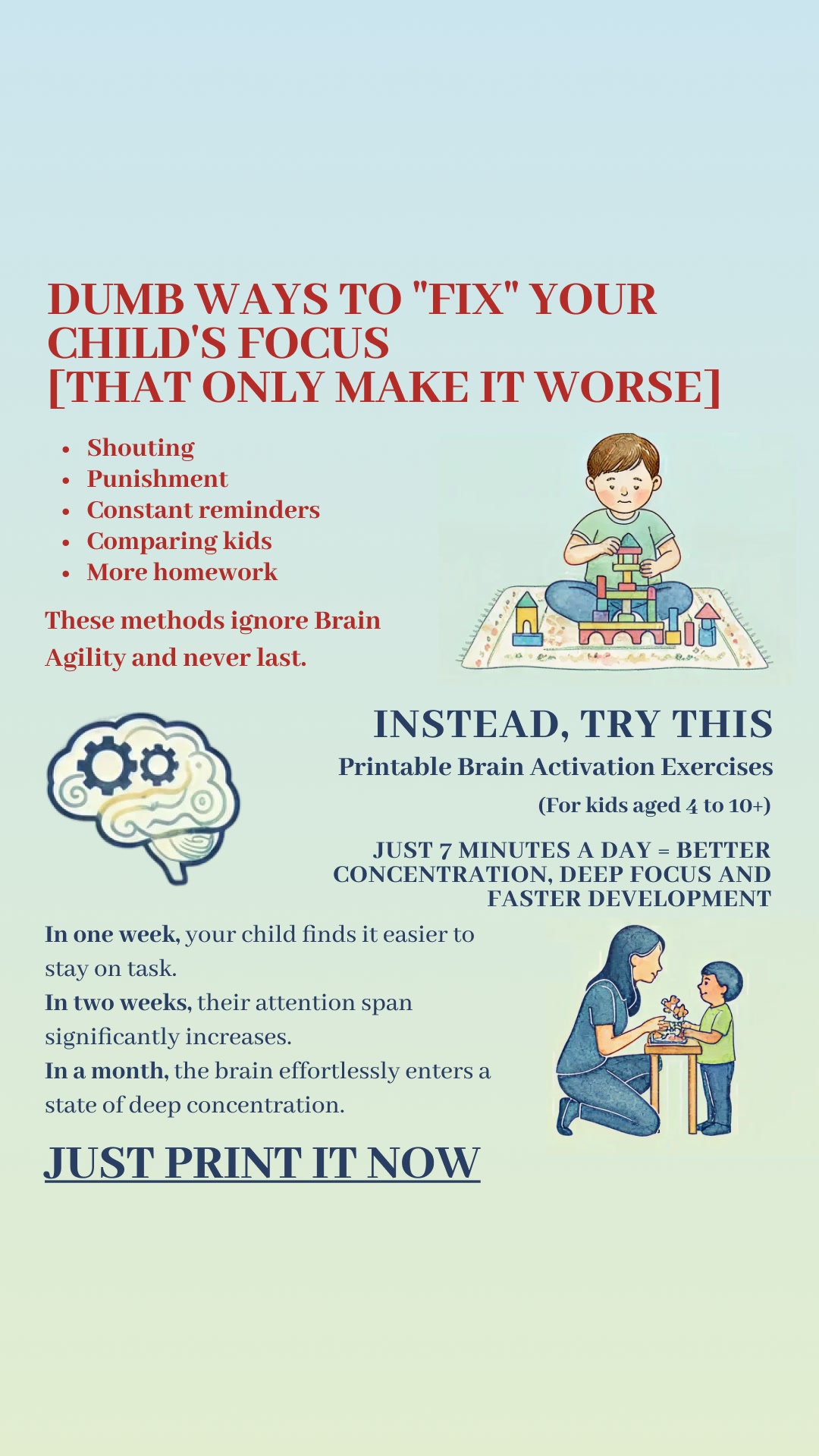 Steady Mind: Calm & Connected Kids Facebook ad