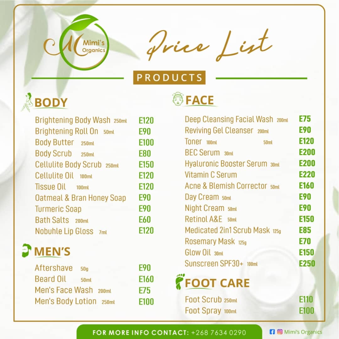 Mimi's Organics Facebook ad: We help you achieve clean face and healty…