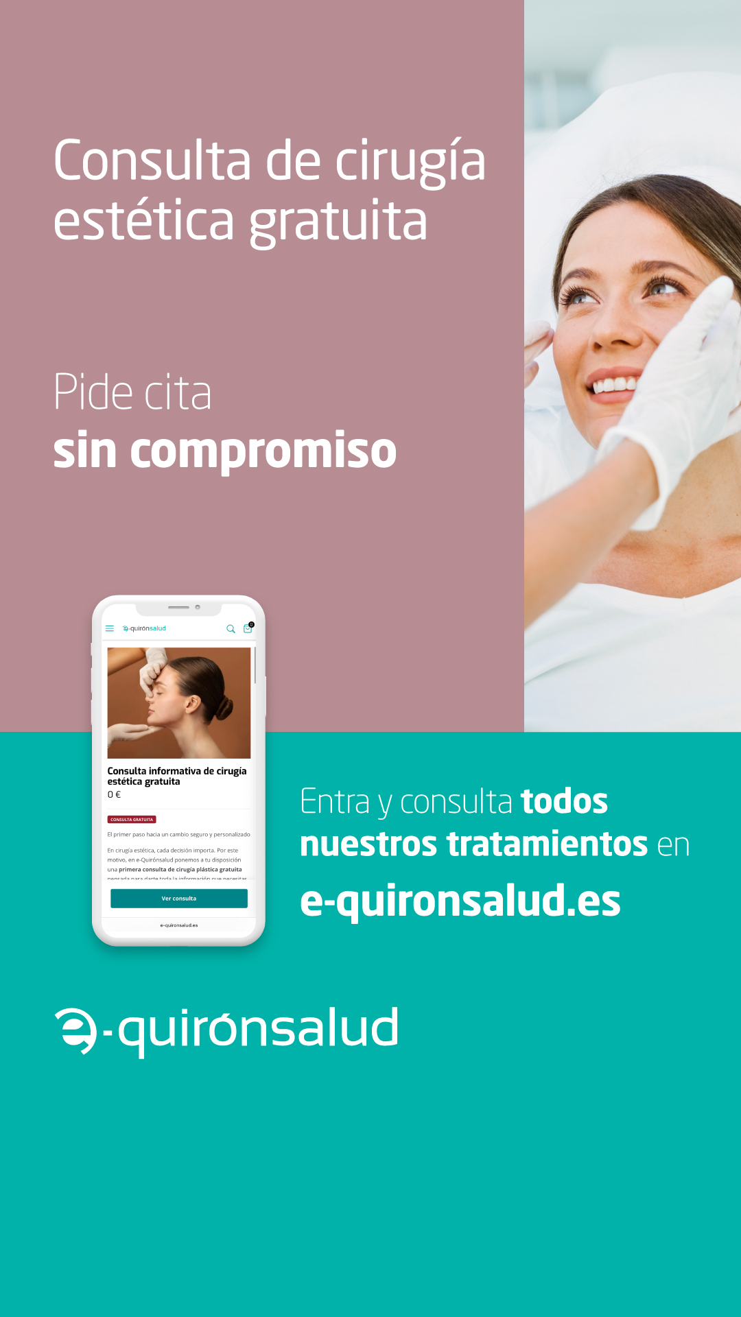 quirónsalud Facebook ad from Jul 1, 2026