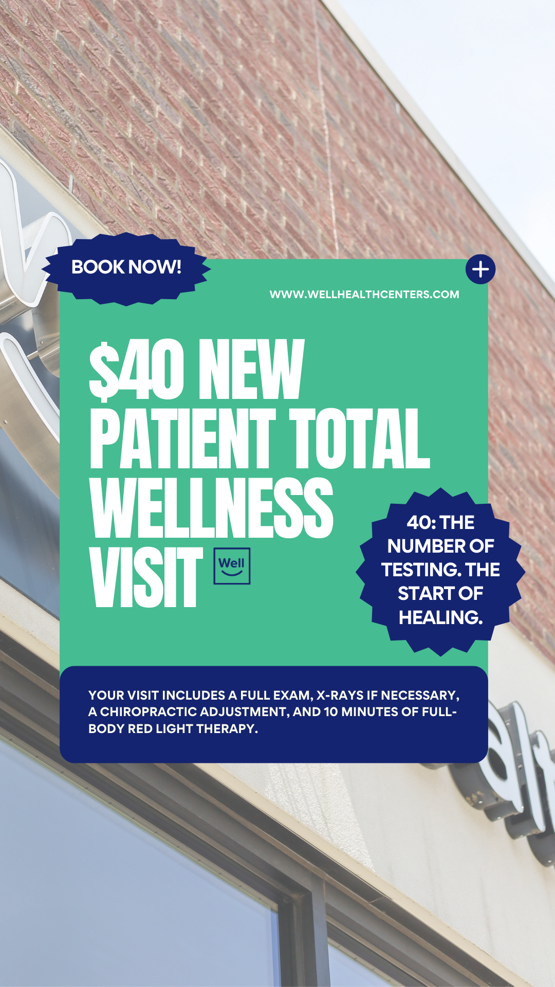Well Health & Chiropractic Lebanon Facebook ad