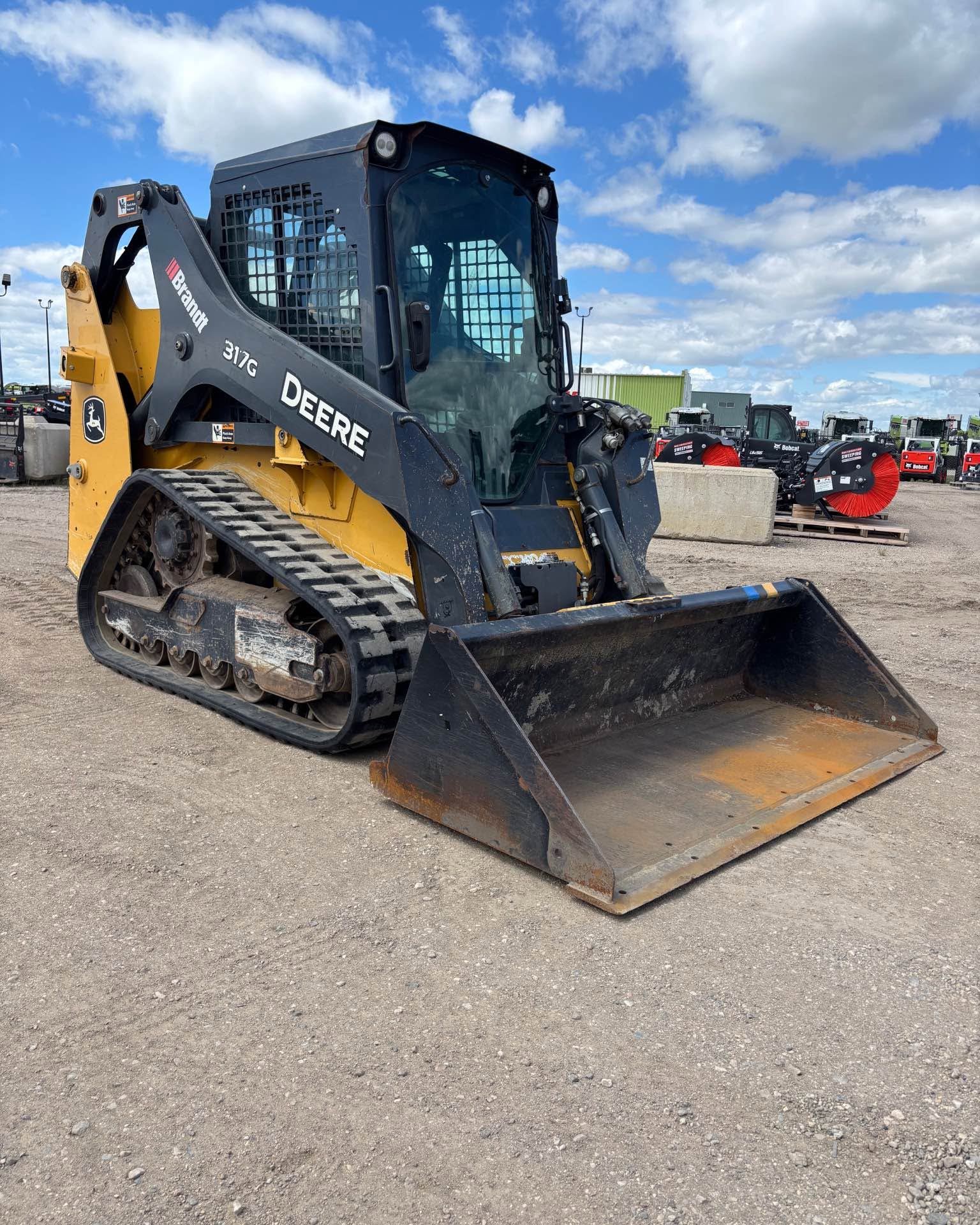 Justice Chapelle Facebook ad: 2018 John Deere 317G