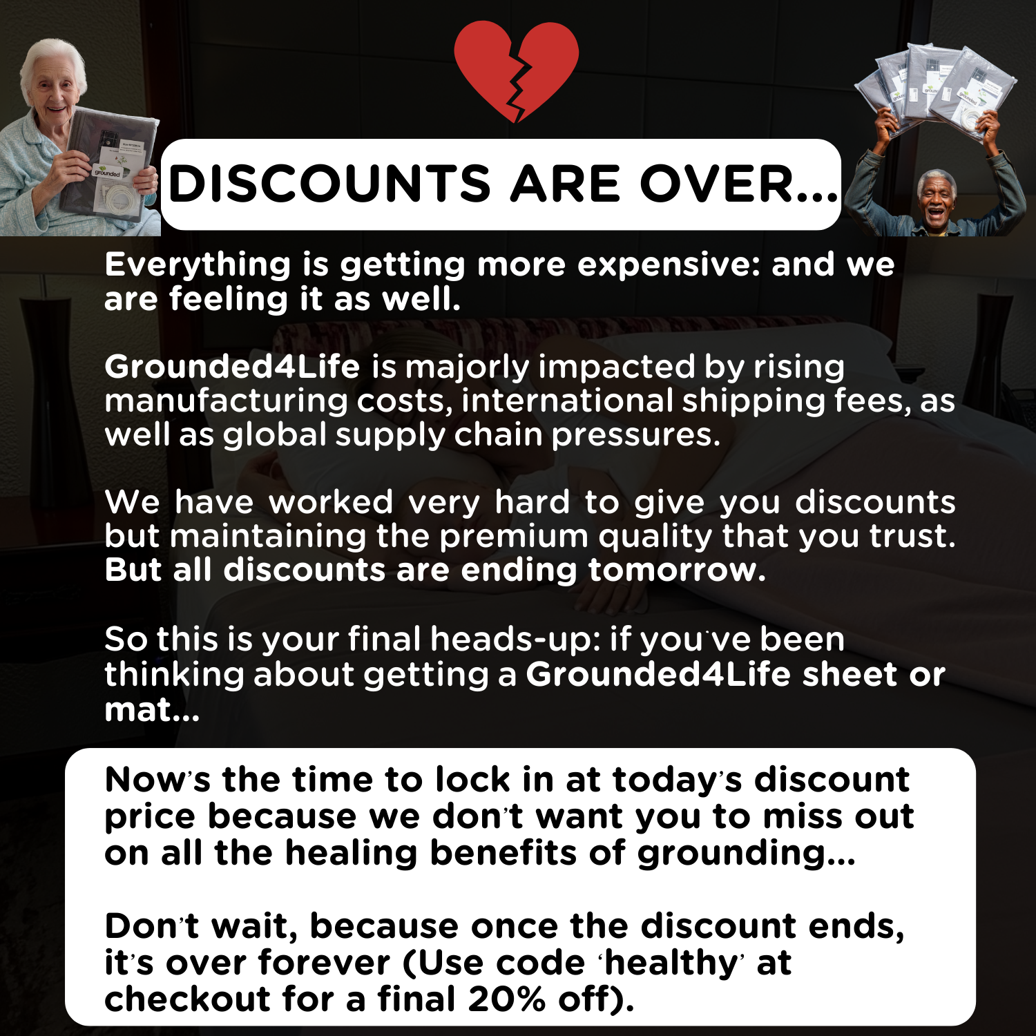 Grounded4Life Facebook ad