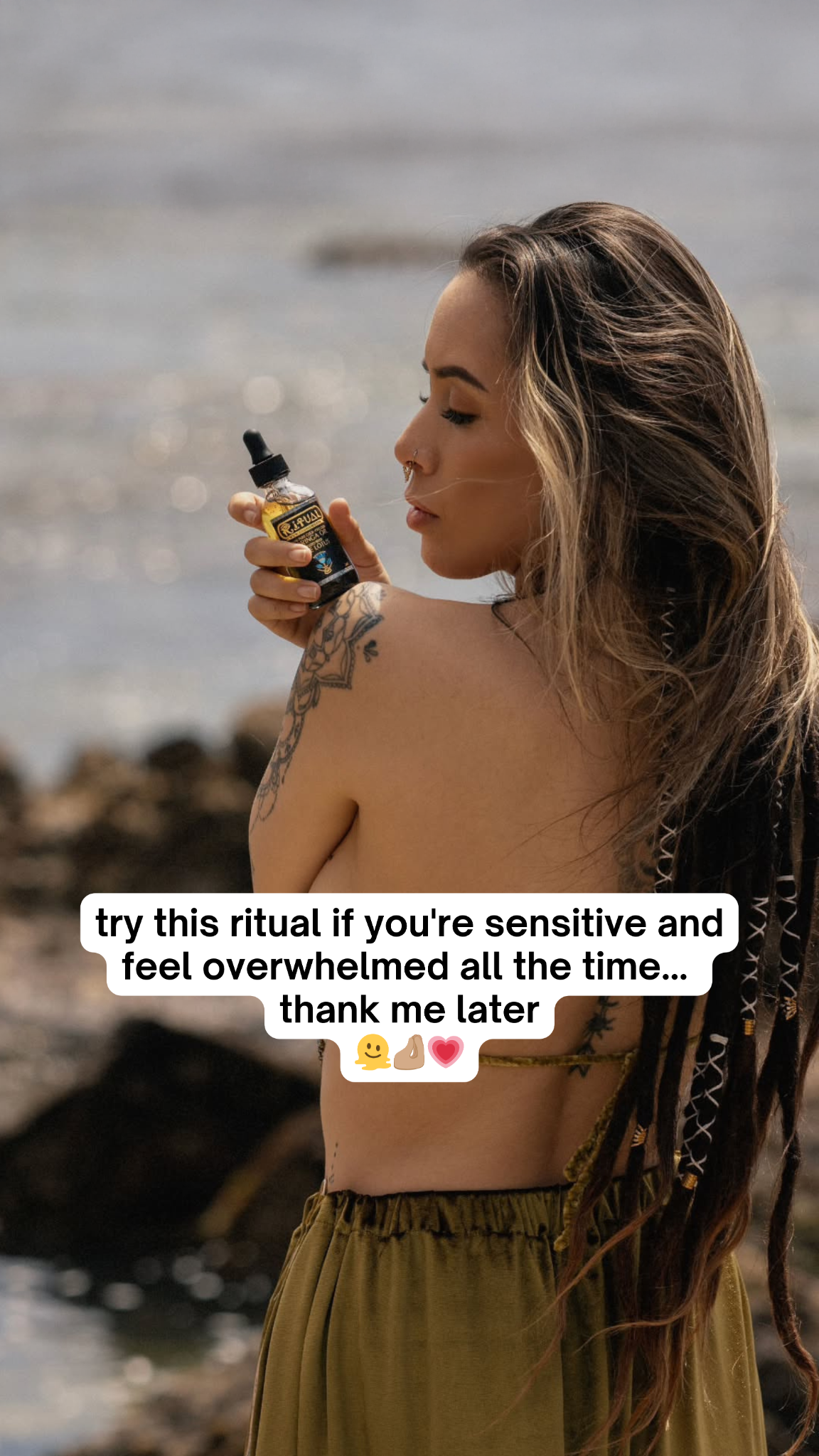 Ritual Oils Facebook ad