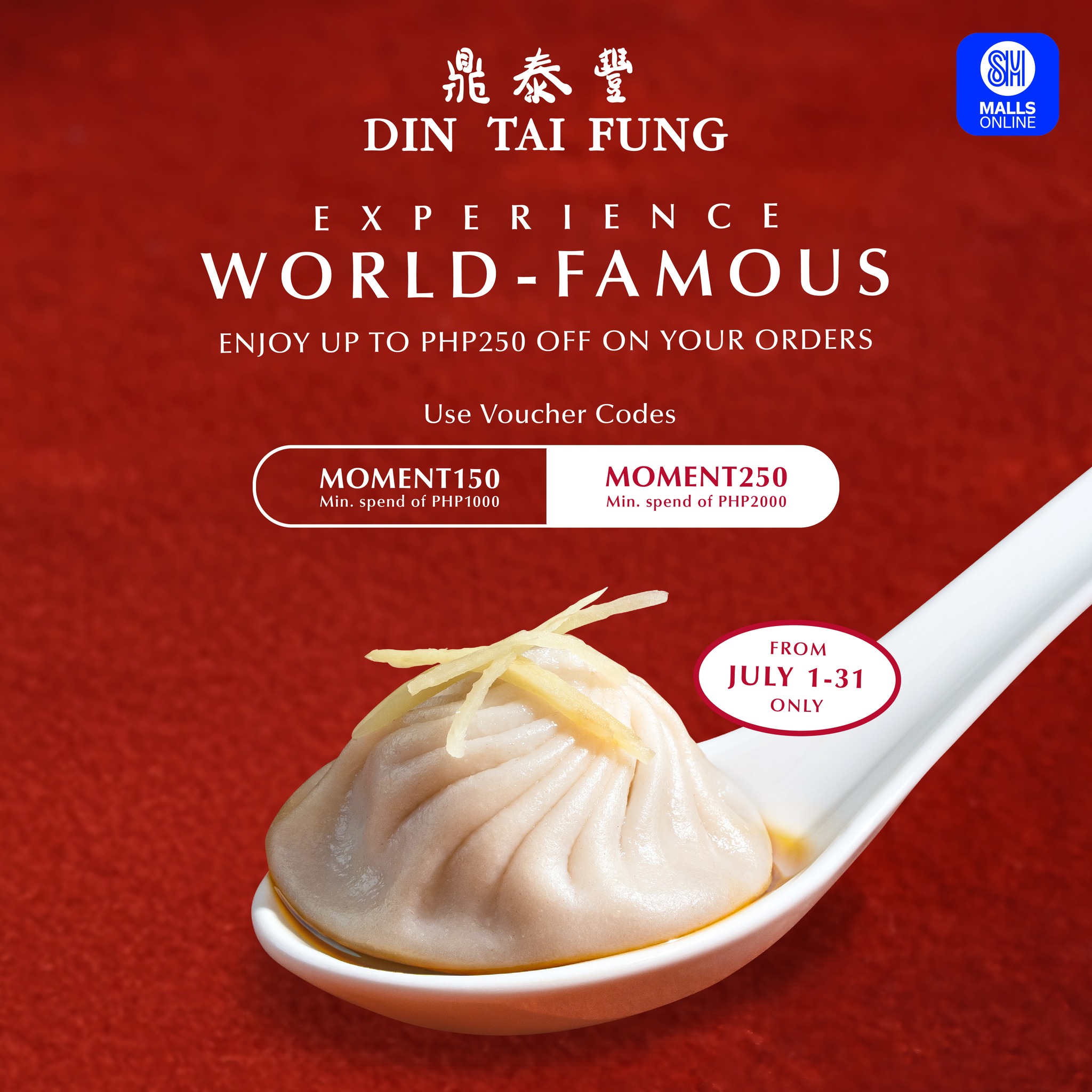 SM Malls Online Facebook ad