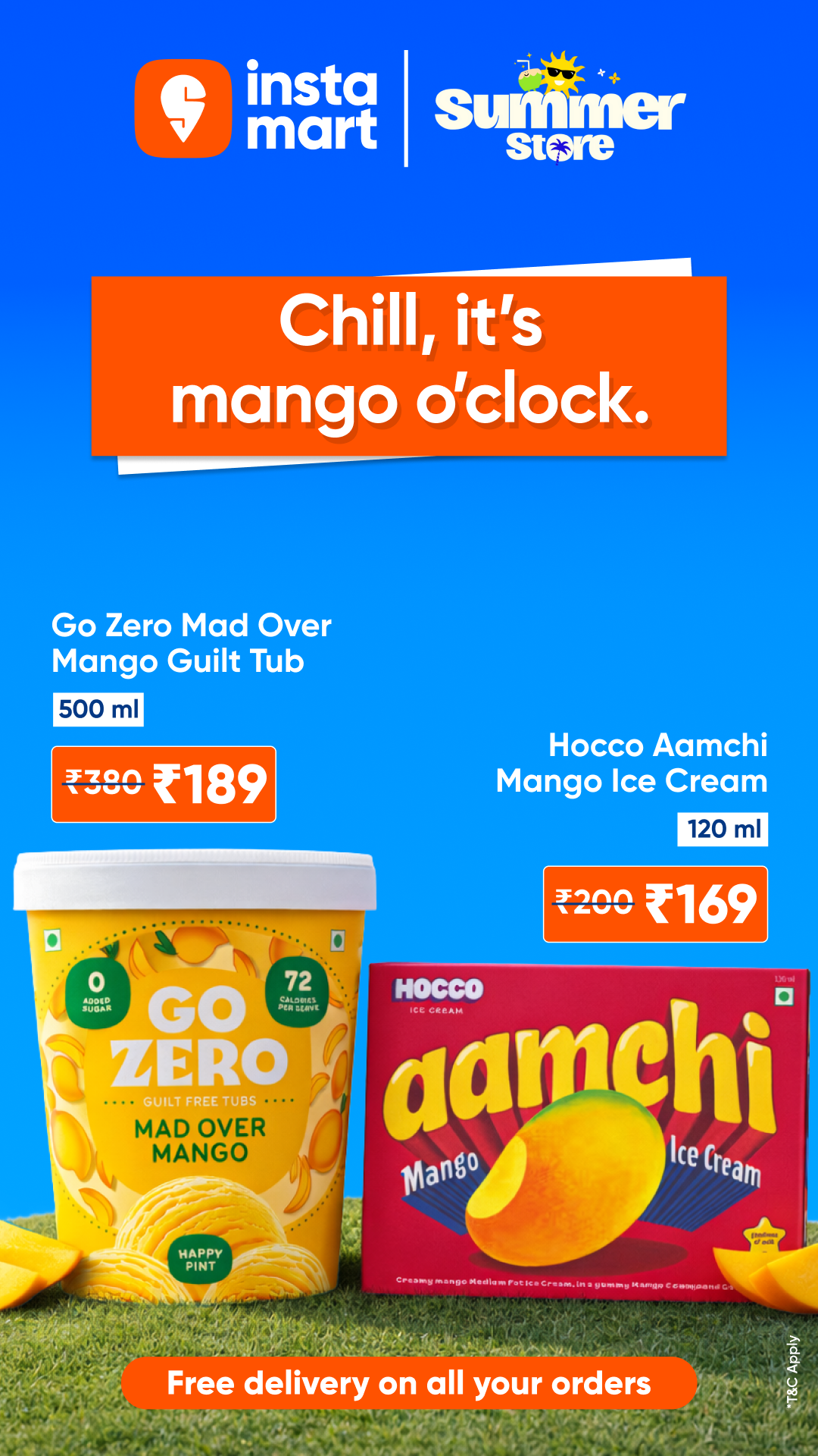 Swiggy Instamart Facebook ad