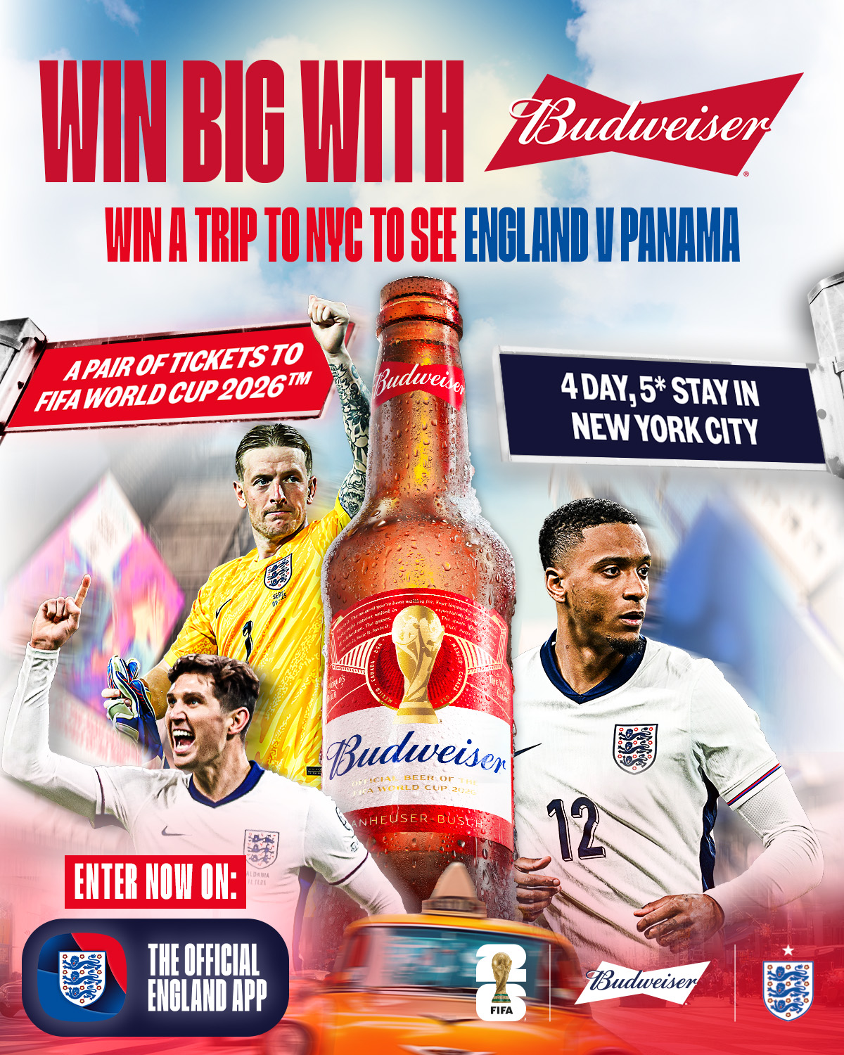 England football team Facebook ad from Jun 10, 2026